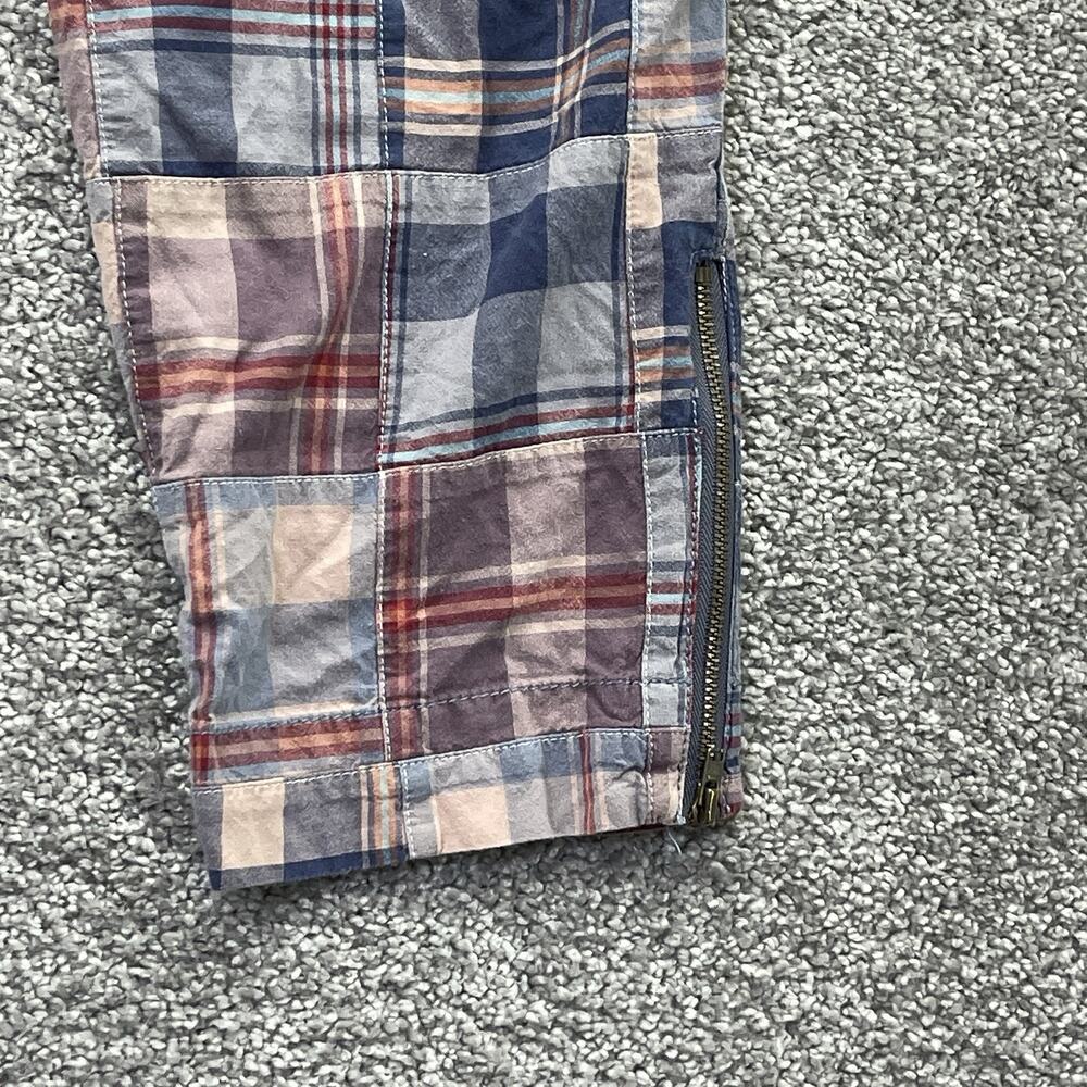 J. Crew Plaid Ankle Pants - Blue, Red, White - Picture 10 of 14